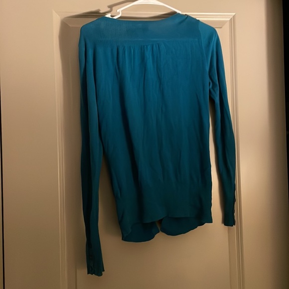 Old Navy blue cardigan, size M - Picture 2 of 2